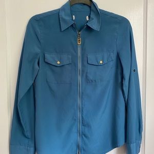 Michael Kors Zip Up Long Sleeve